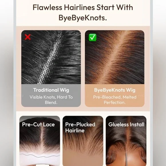 Layered Yaki Straight Bob Drawstring Wig Human Hair 180% Density 7x5 Lace 14” #4 - Picture 7 of 14